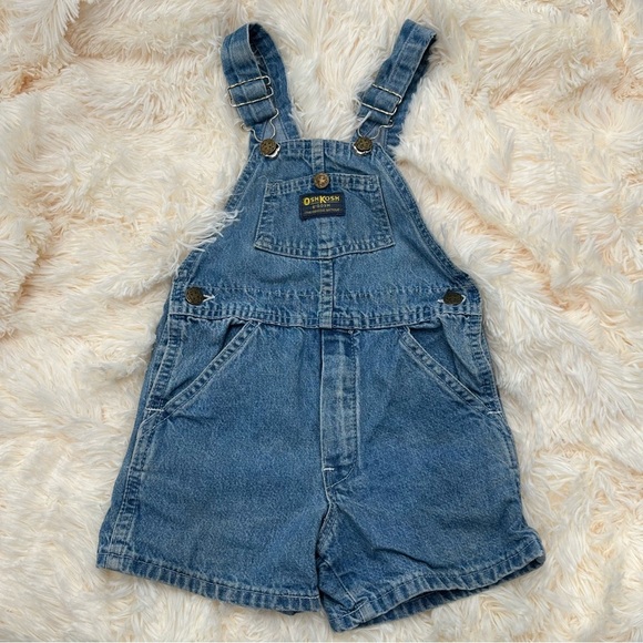 OshKosh B'gosh Other - Vintage Oshkosh B’Gosh Kids Overall Shortalls